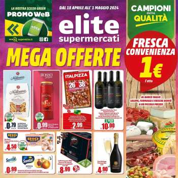 thumbnail - Volantino Elite Supermercati - Mega Offerte