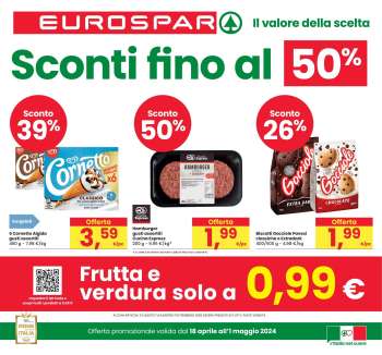 thumbnail - Volantino Eurospar - Sconti fino al 50%