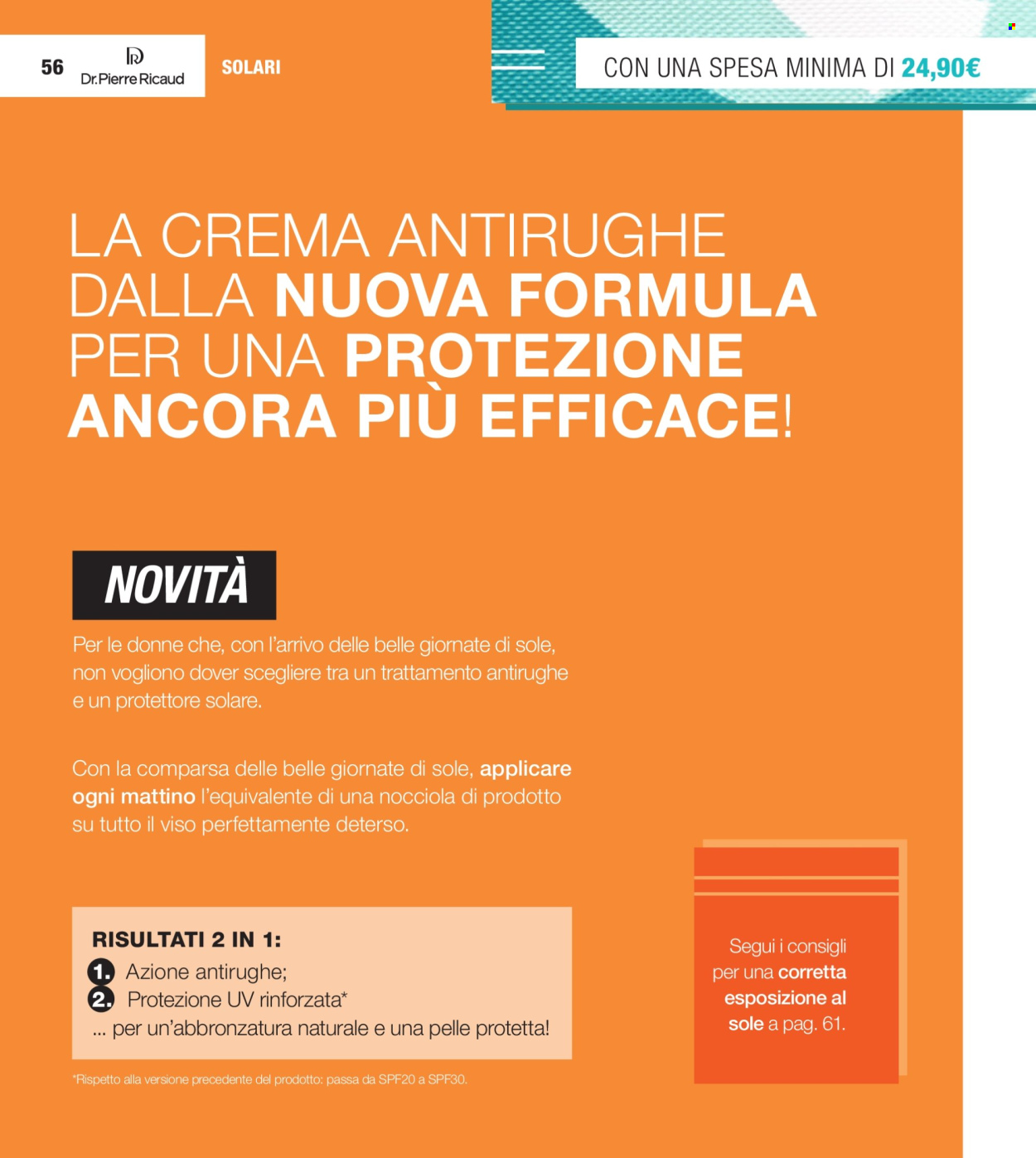 thumbnail - Volantino Stanhome - 23/4/2024 - 10/5/2024 - Prodotti in offerta - crema antirughe. Pagina 56.