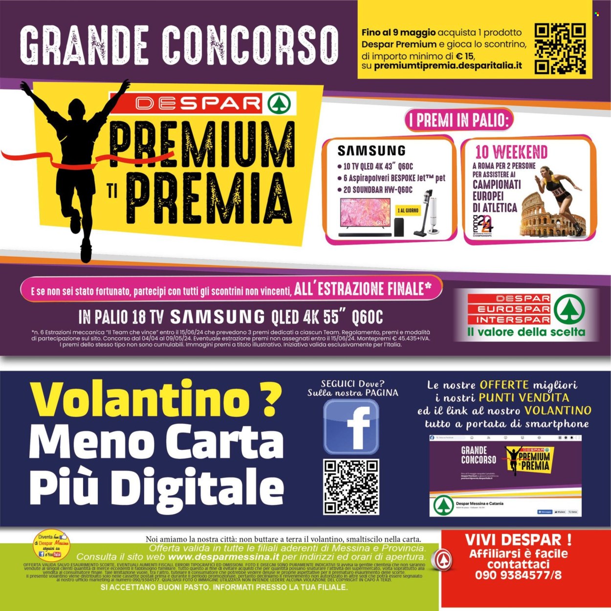 thumbnail - Volantino Eurospar - 24/4/2024 - 8/5/2024 - Prodotti in offerta - Samsung, gioco. Pagina 24.