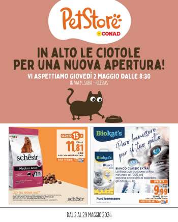 thumbnail - Leták Pet Store Conad (Itálie)