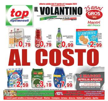 thumbnail - Volantino Top Supermercati