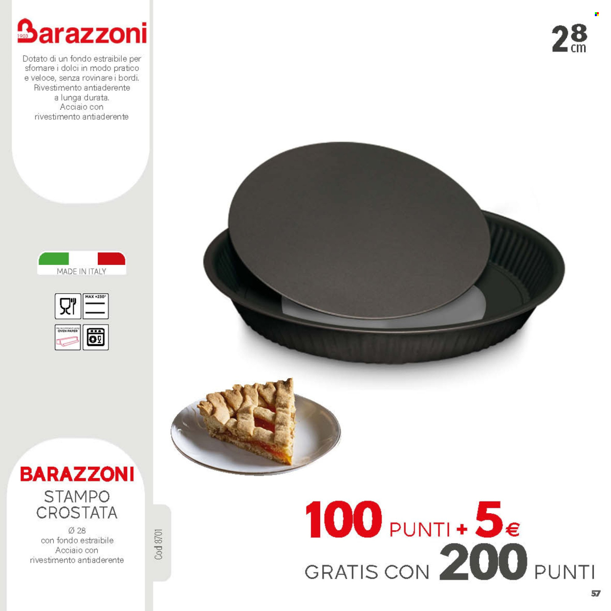 thumbnail - Volantino Pim Supermercati - 3/5/2024 - 31/1/2025 - Prodotti in offerta - stampo per crostata, stampo. Pagina 57.