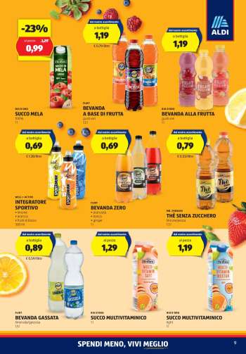 thumbnail - Succhi, bevande alla frutta, limonate, bevande energetiche