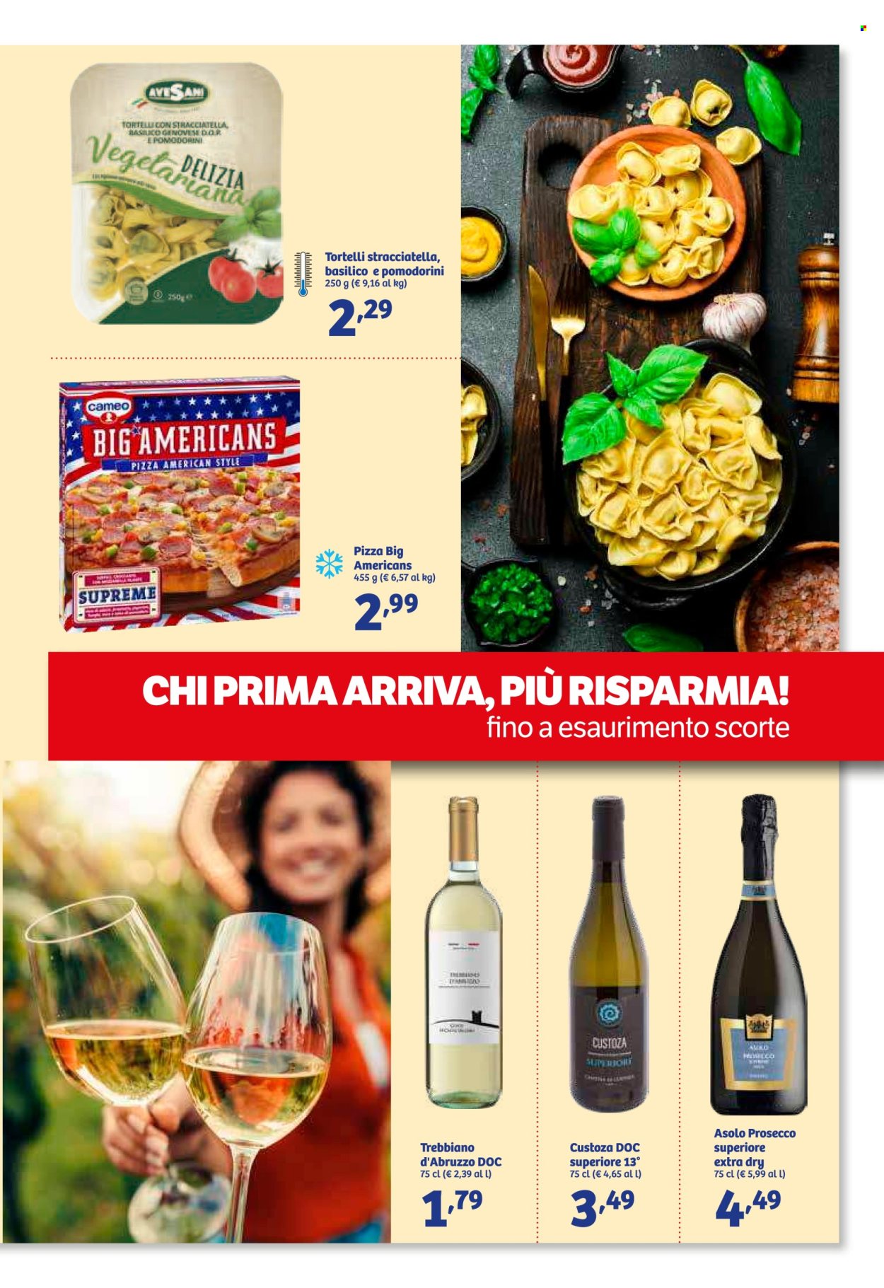 thumbnail - Volantino iN's Mercato - 3/7/2024 - 14/7/2024 - Prodotti in offerta - bevanda alcolica, Cameo, pizza, vino bianco, Prosecco, vino, Trebbiano. Pagina 17.