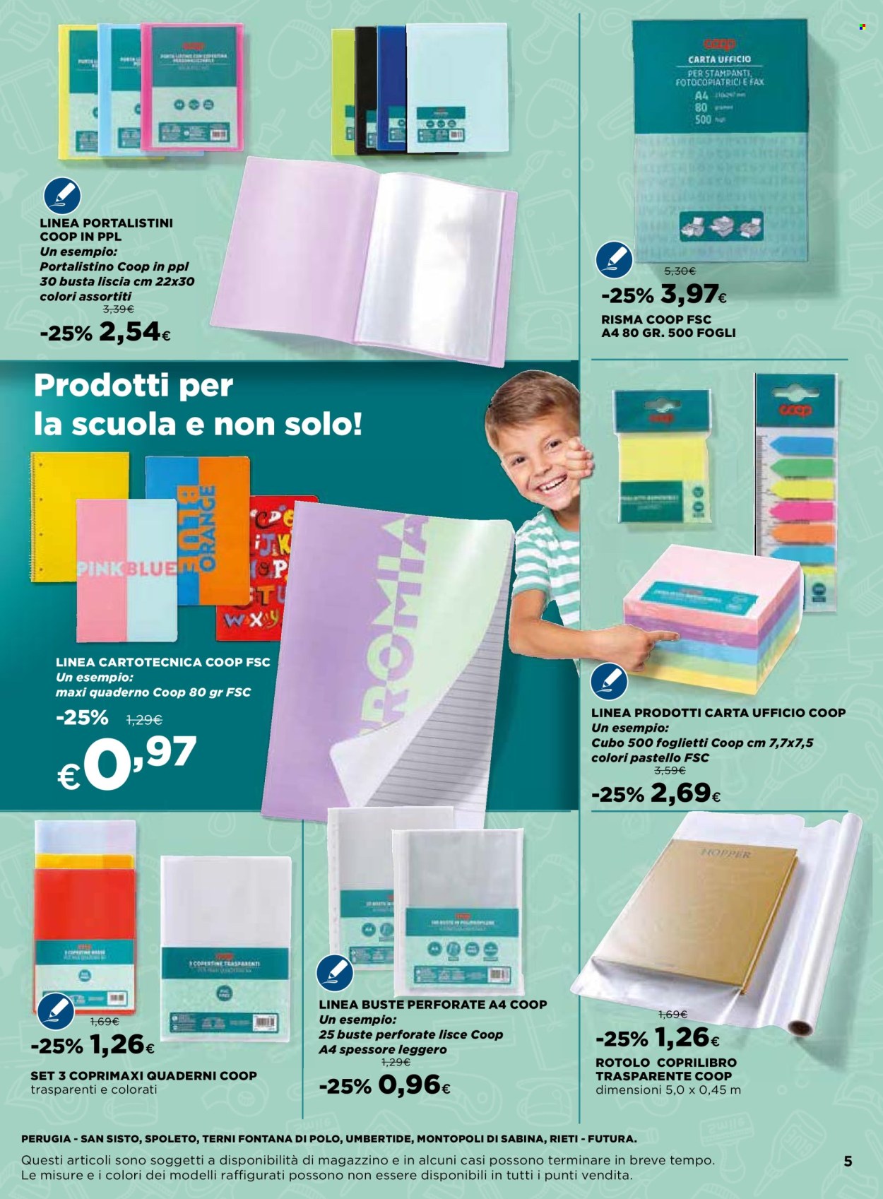 Volantino Coop - 22/8/2024 - 30/9/2024. Pagina 5