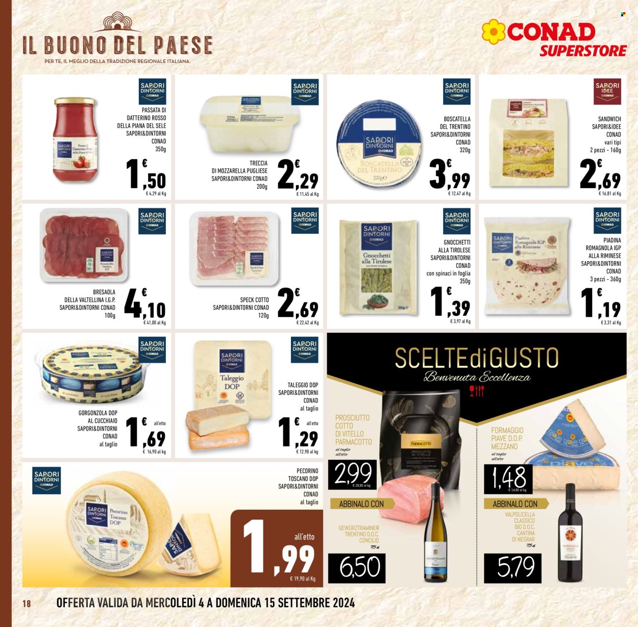 Volantino Conad Superstore - 4/9/2024 - 17/9/2024. Pagina 18