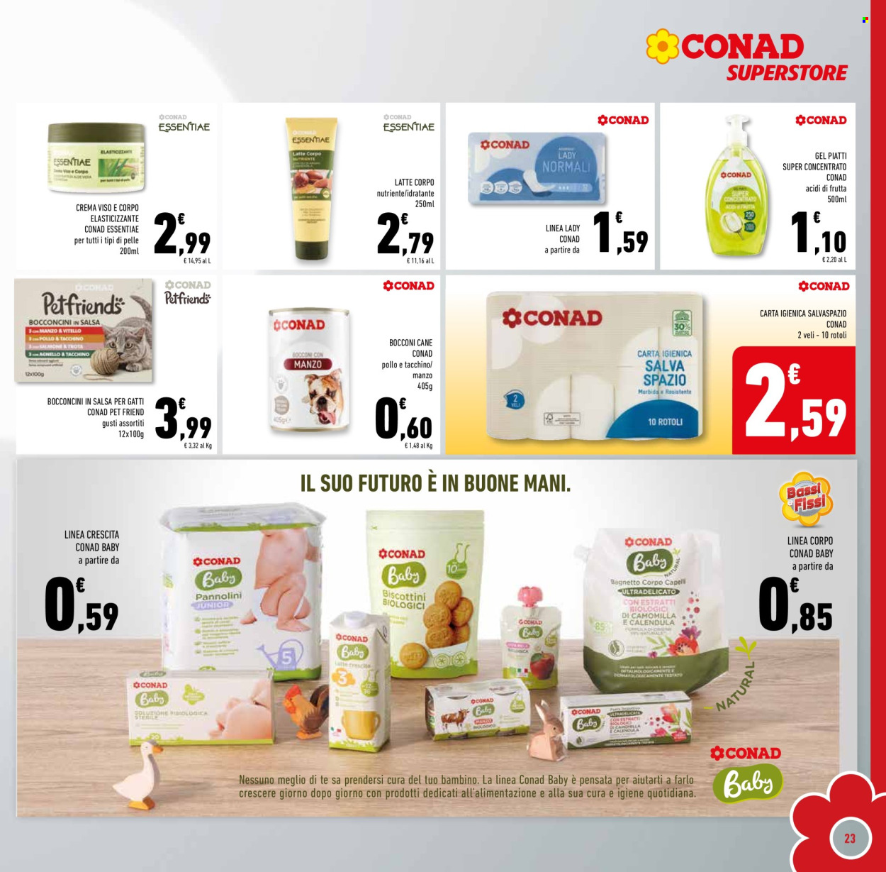 Volantino Conad Superstore - 4/9/2024 - 17/9/2024. Pagina 23