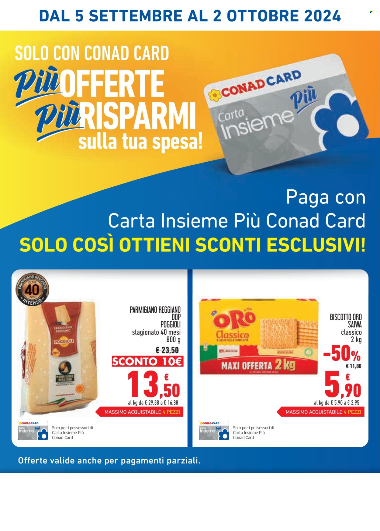 Volantino Conad - 5/9/2024 - 2/10/2024. Pagina 2