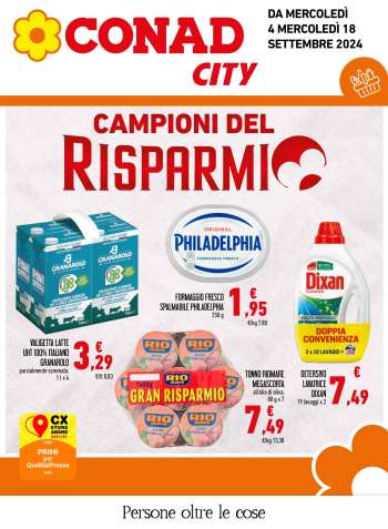 Volantino Conad - 4/9/2024 - 18/9/2024.