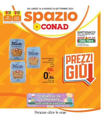 Volantino Spazio Conad - 16/9/2024 - 26/9/2024.