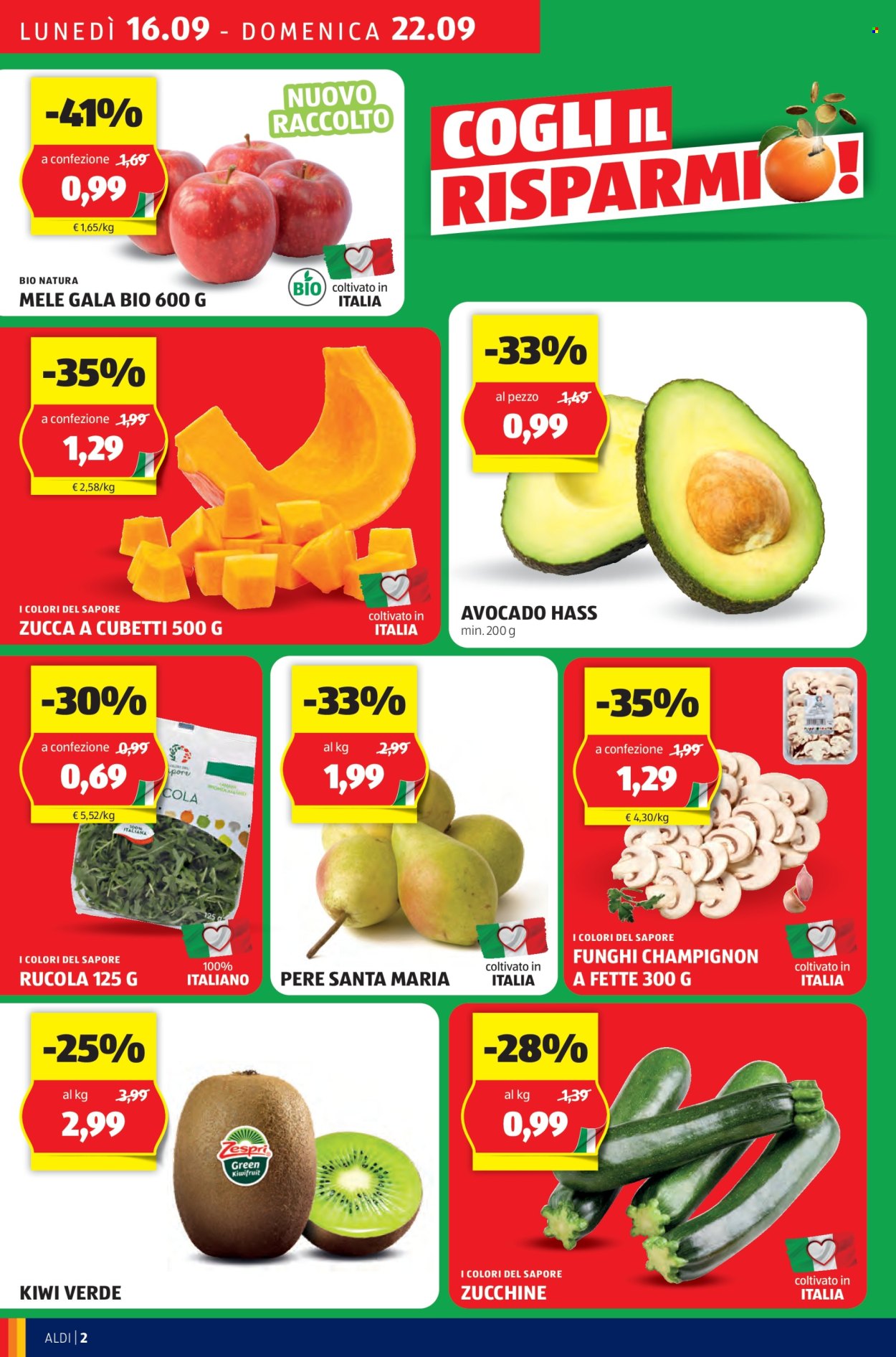 Volantino Aldi - 16/9/2024 - 22/9/2024. Pagina 2