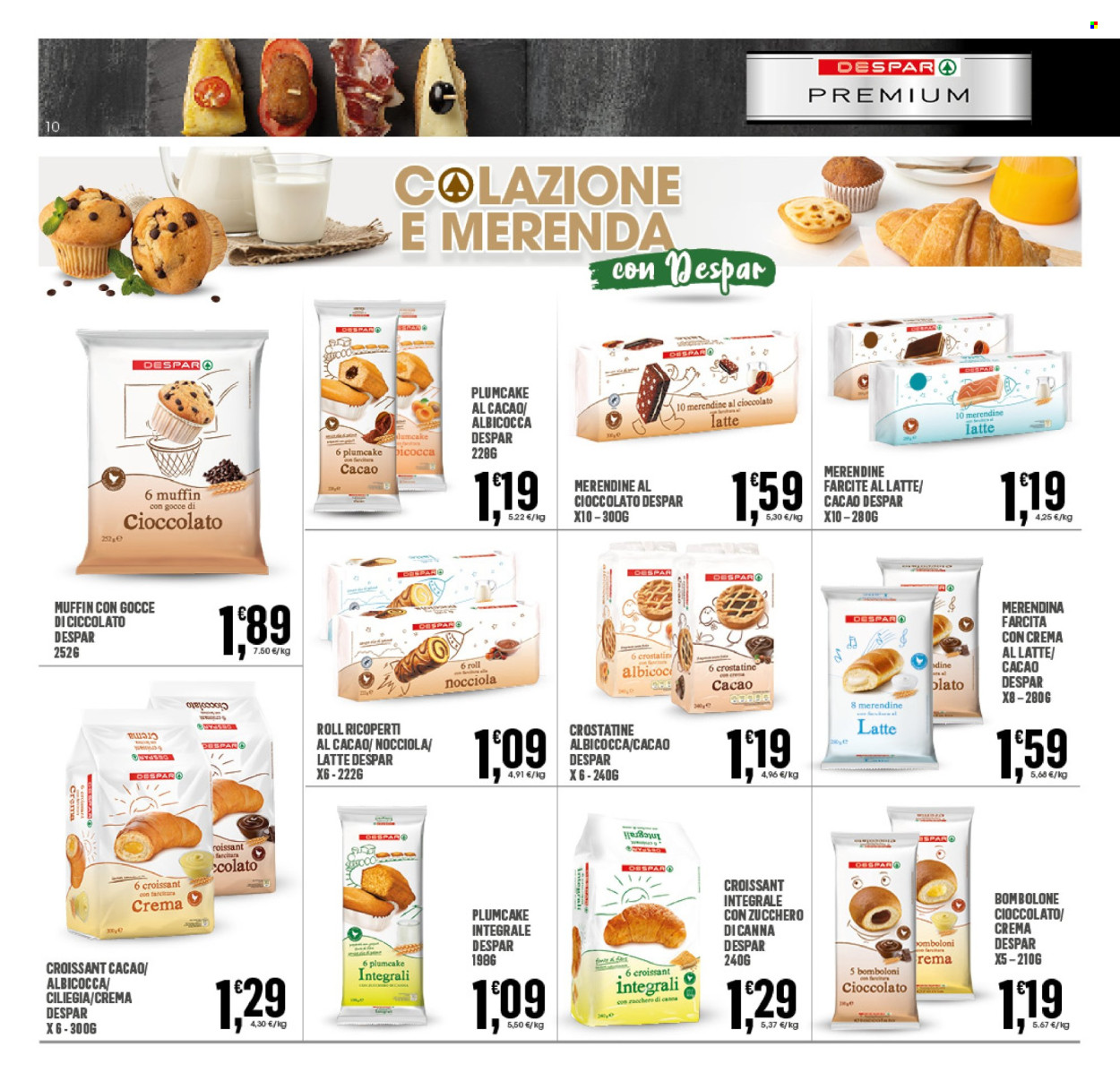 Volantino Eurospar - 12/9/2024 - 22/9/2024. Pagina 10