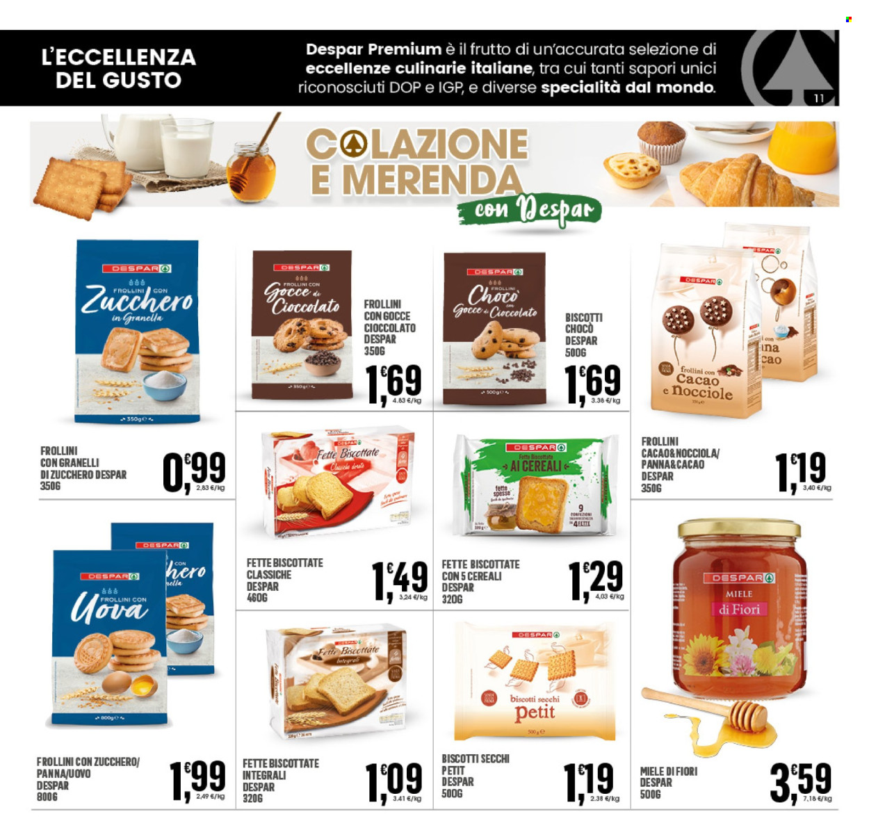 Volantino Eurospar - 12/9/2024 - 22/9/2024. Pagina 11