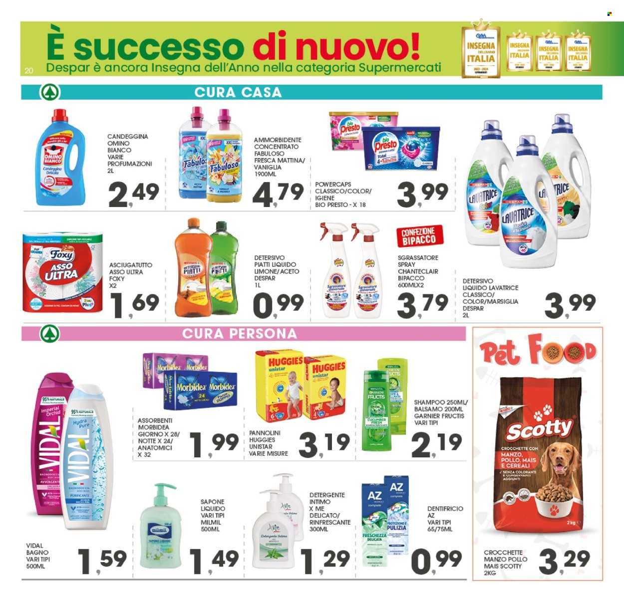 Volantino Eurospar - 12/9/2024 - 22/9/2024. Pagina 20