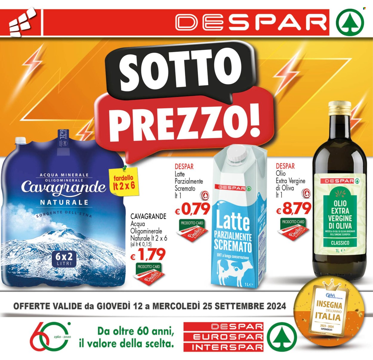 Volantino Interspar - 12/9/2024 - 25/9/2024. Pagina 1