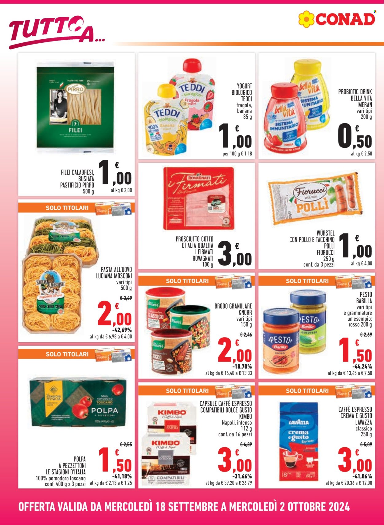 Volantino Conad City - 18/9/2024 - 2/10/2024. Pagina 2