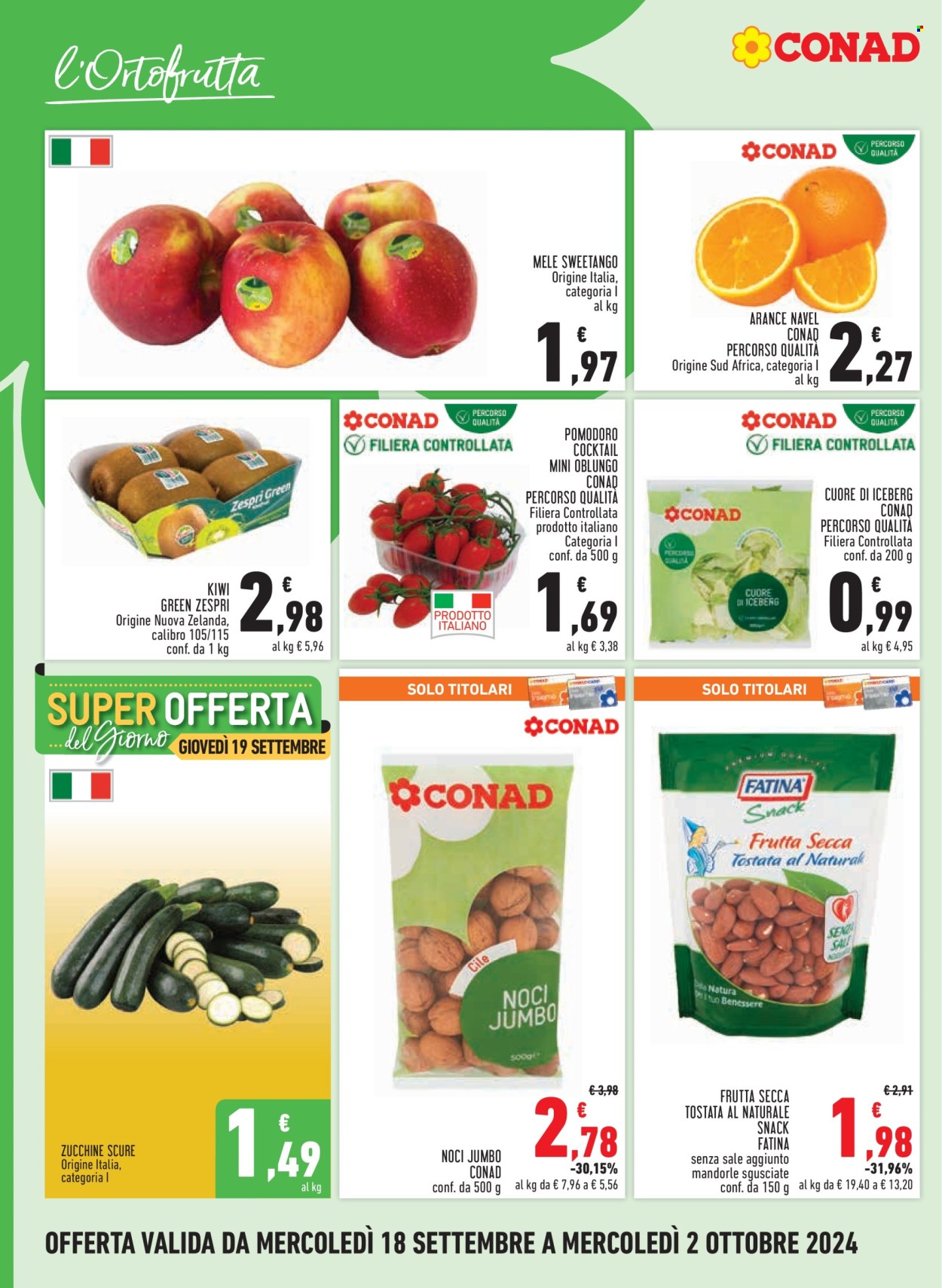 Volantino Conad City - 18/9/2024 - 2/10/2024. Pagina 6