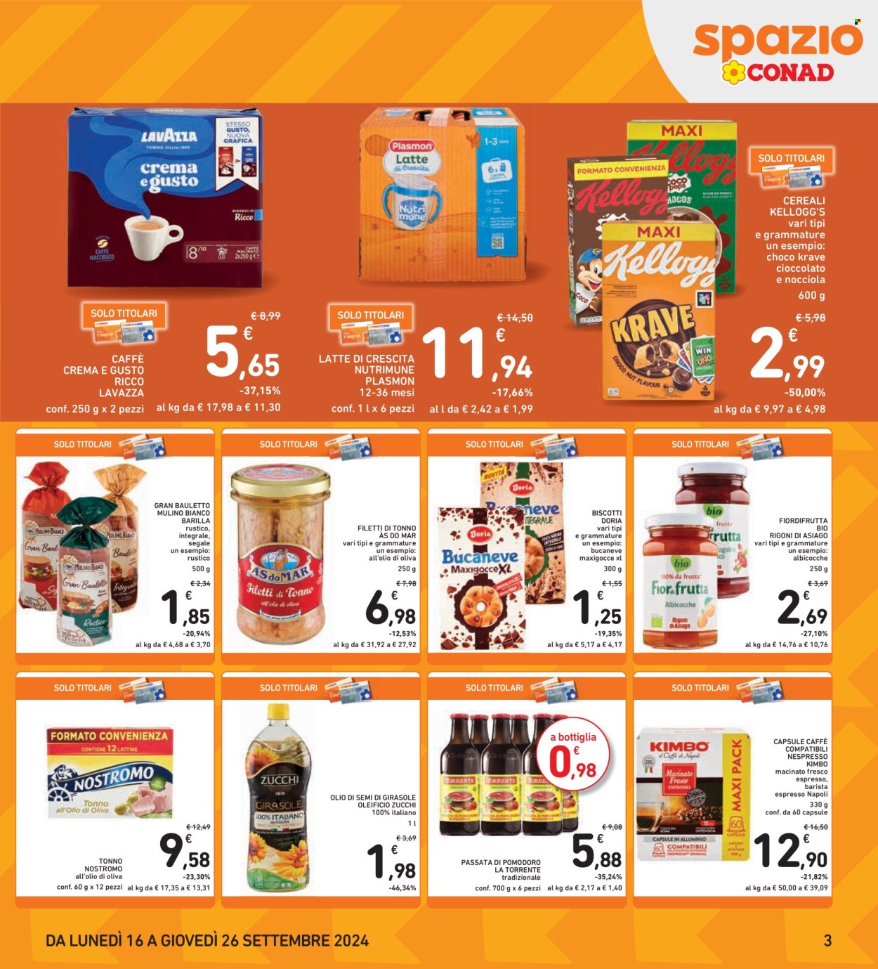 Volantino Spazio Conad - 16/9/2024 - 26/9/2024. Pagina 3