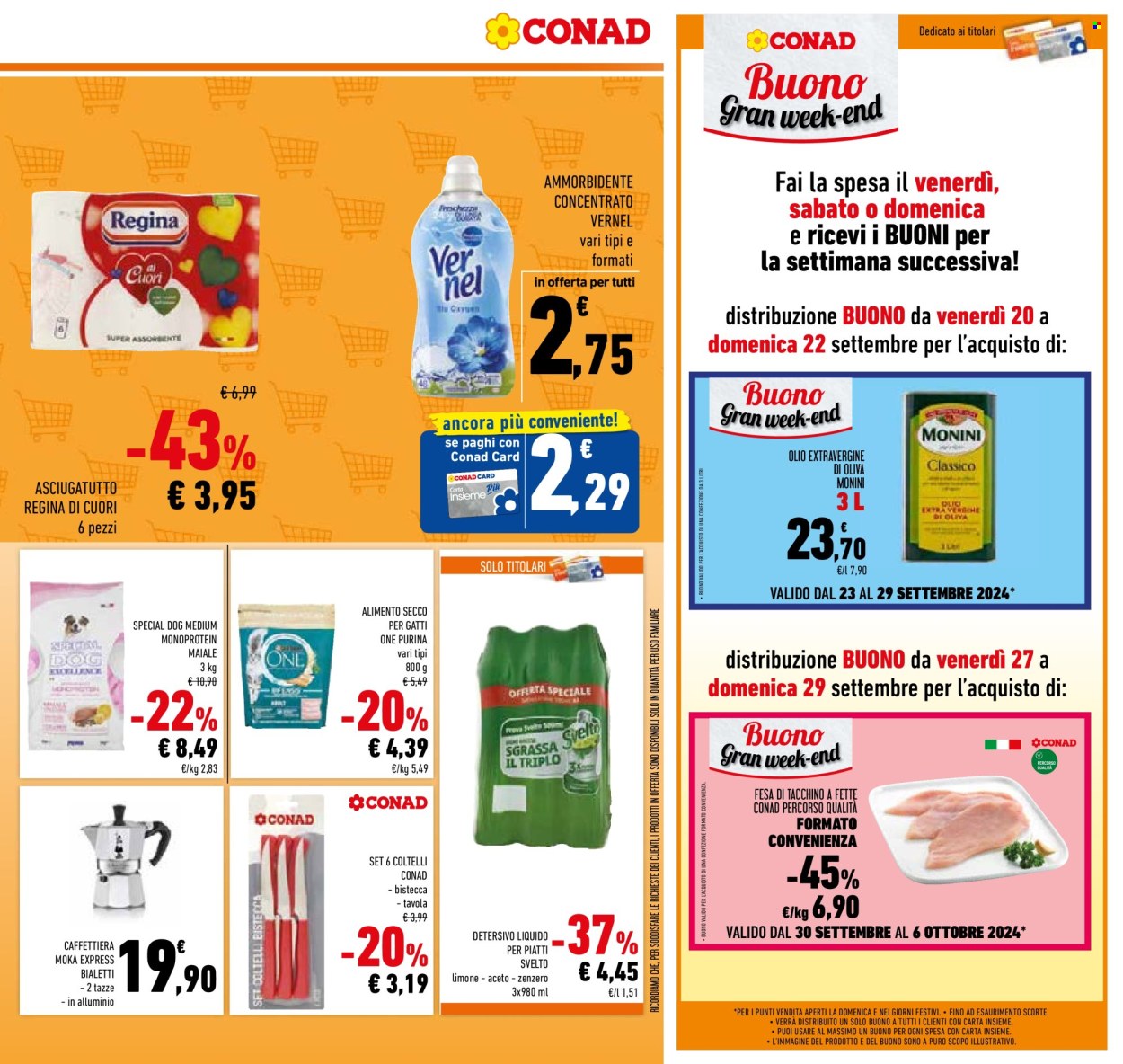 Volantino Conad - 18/9/2024 - 1/10/2024. Pagina 13