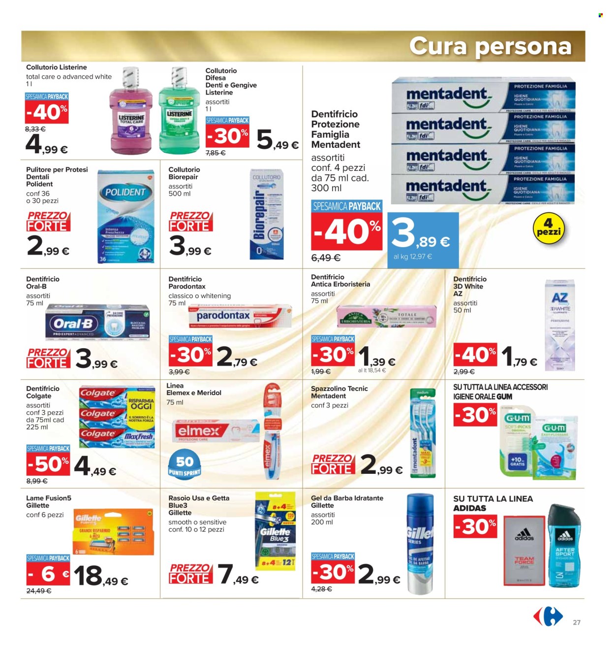 Volantino Carrefour - 16/9/2024 - 25/9/2024. Pagina 27