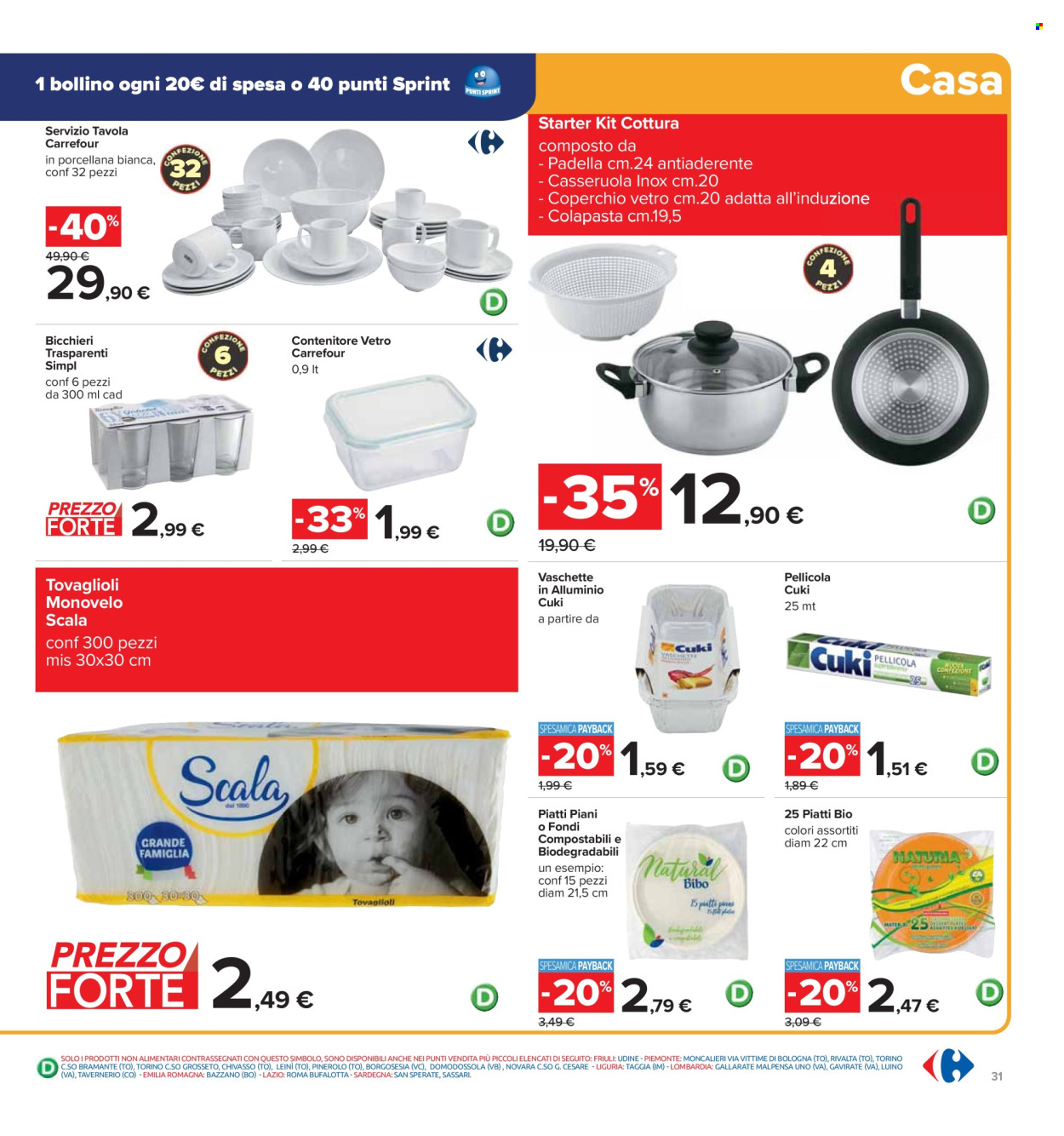 Volantino Carrefour - 16/9/2024 - 25/9/2024. Pagina 31