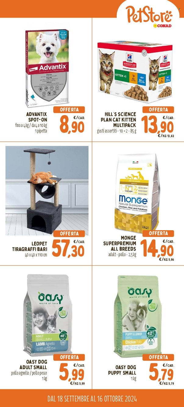 Volantino Pet Store Conad - 18/9/2024 - 16/10/2024. Pagina 2