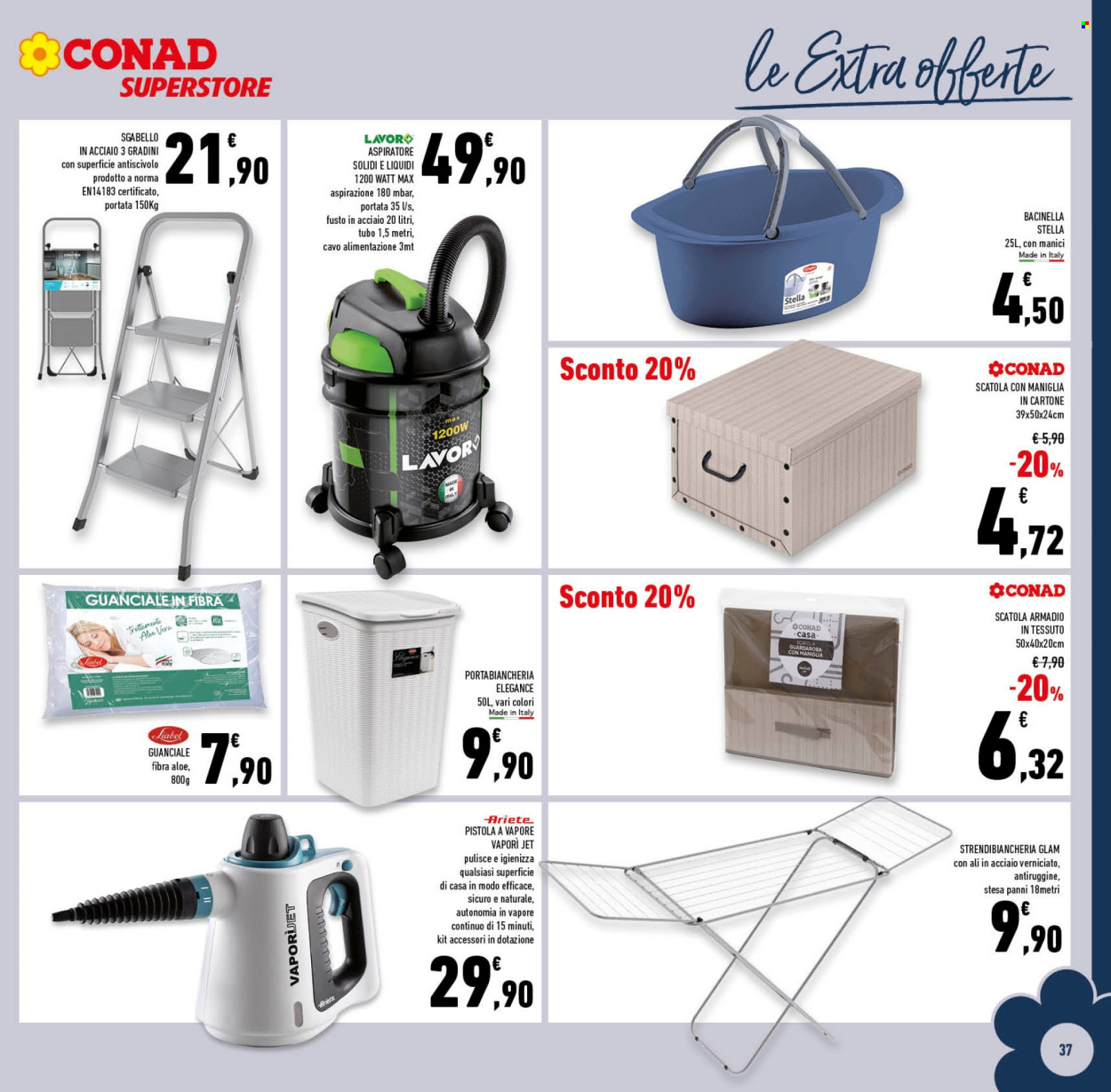 Volantino Conad Superstore - 18/9/2024 - 1/10/2024. Pagina 37