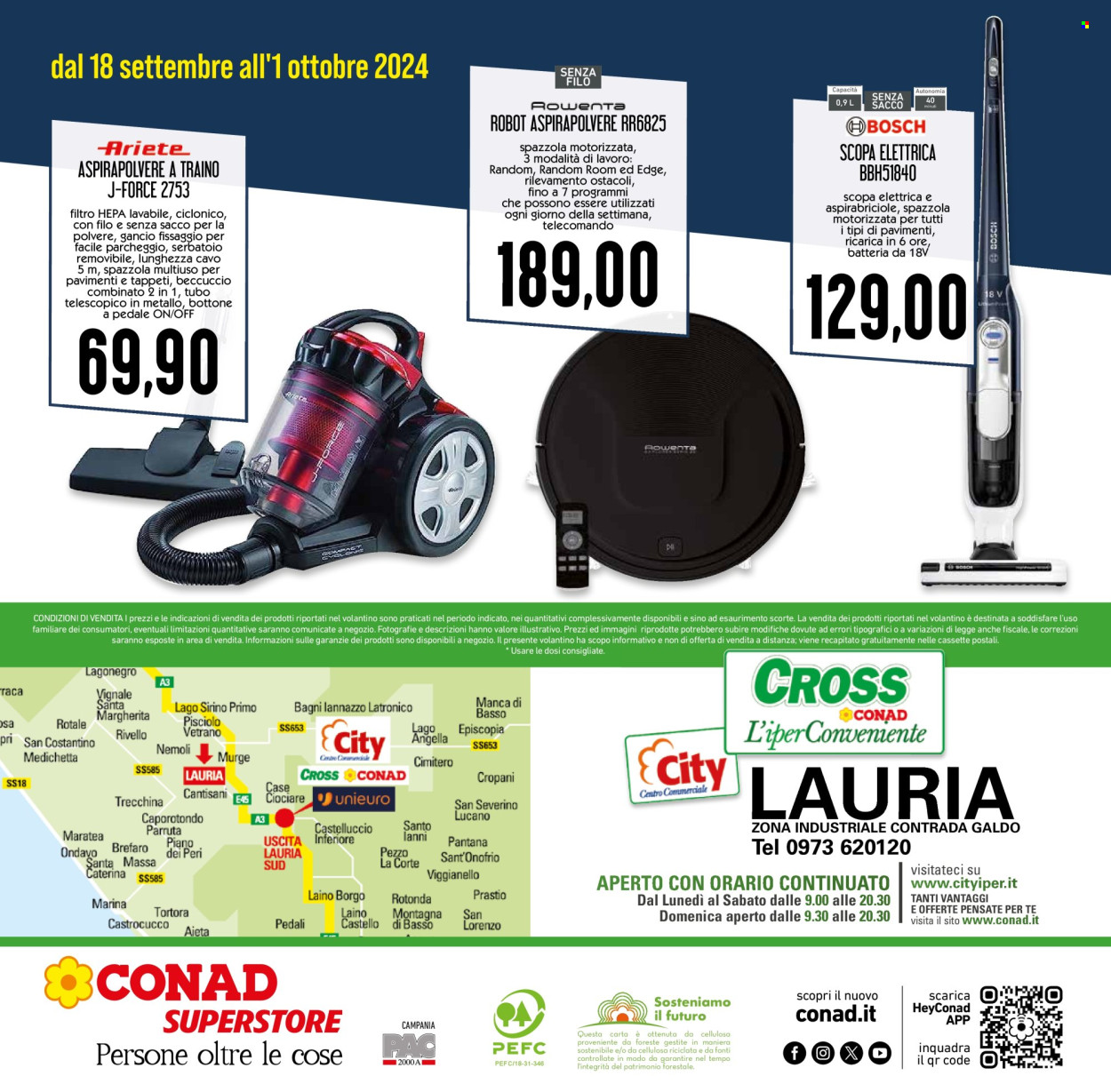 Volantino Conad Superstore - 18/9/2024 - 1/10/2024. Pagina 40