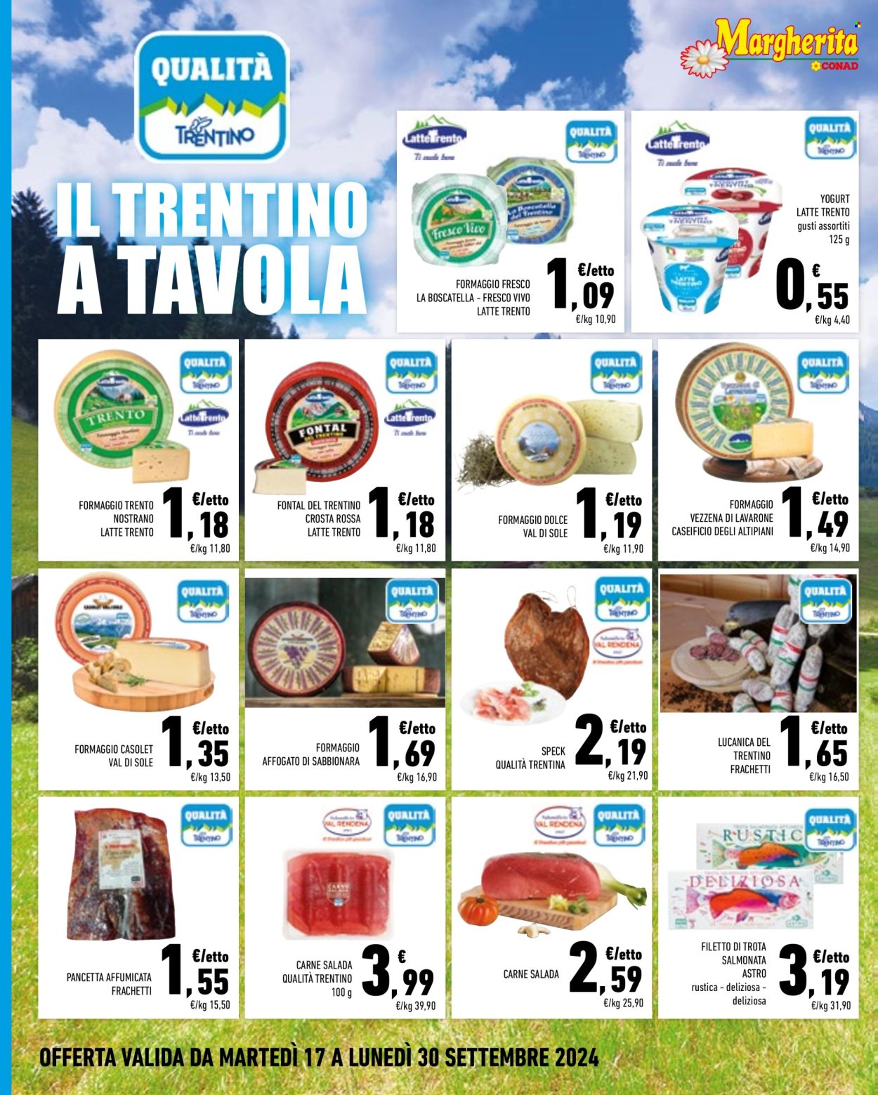 Volantino Margherita Conad - 17/9/2024 - 30/9/2024. Pagina 6