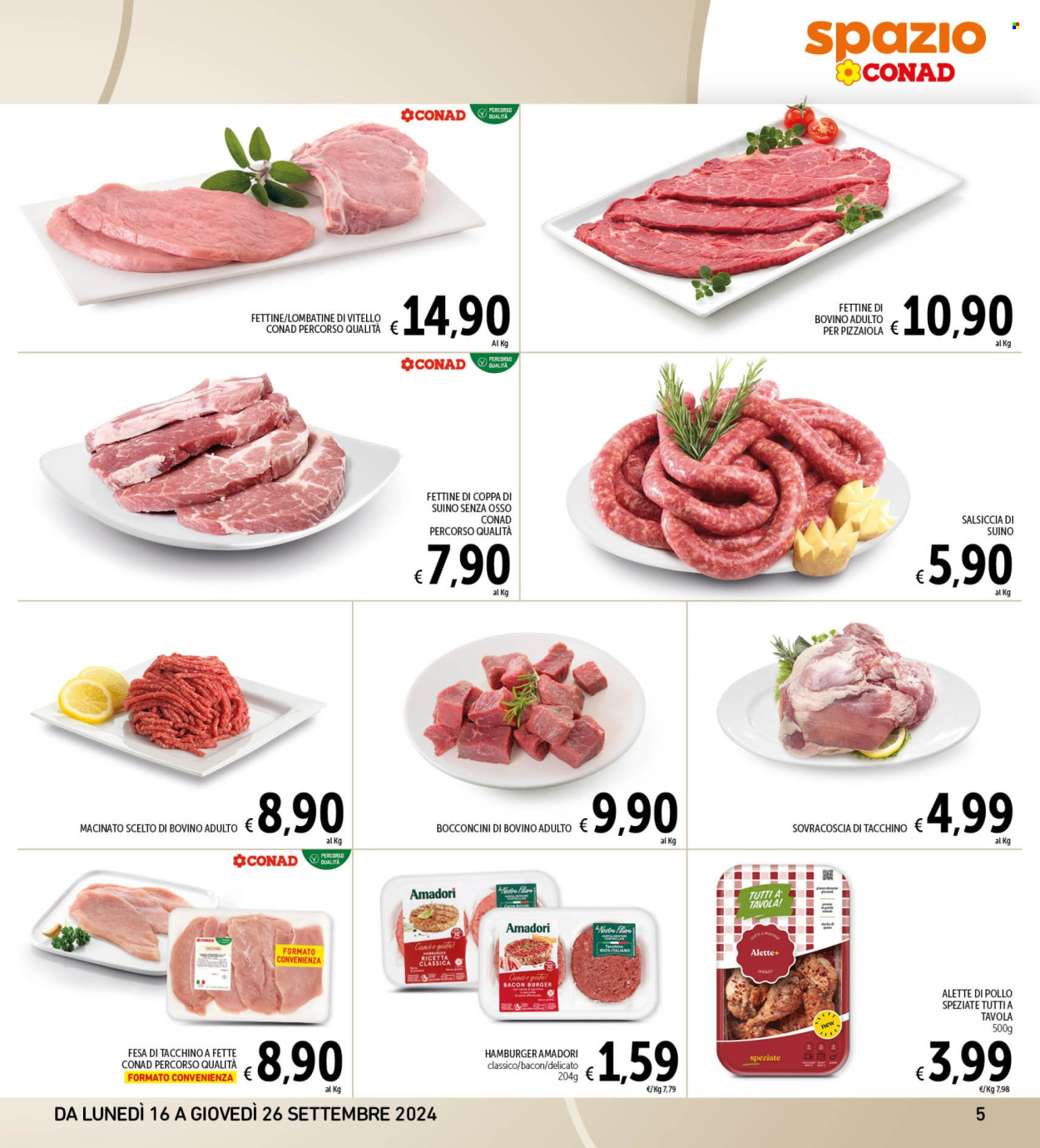 Volantino Spazio Conad - 16/9/2024 - 26/9/2024. Pagina 5