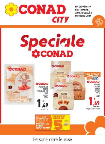 Volantino Conad - 19/9/2024 - 2/10/2024.