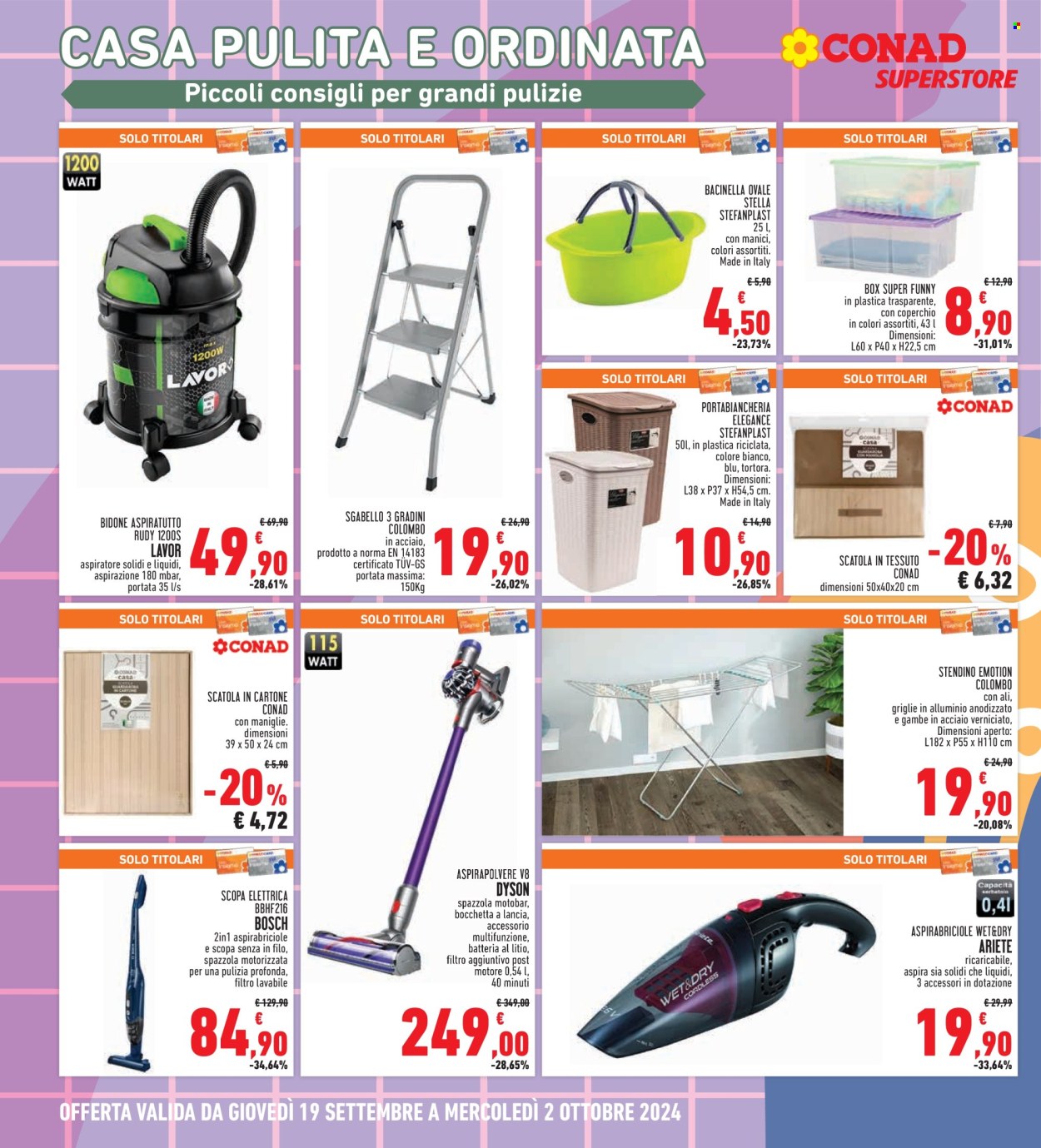 Volantino Conad Superstore - 19/9/2024 - 2/10/2024. Pagina 30