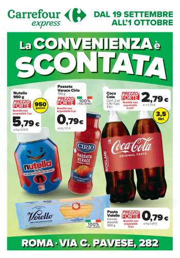 Volantino Carrefour - 19/9/2024 - 1/10/2024.