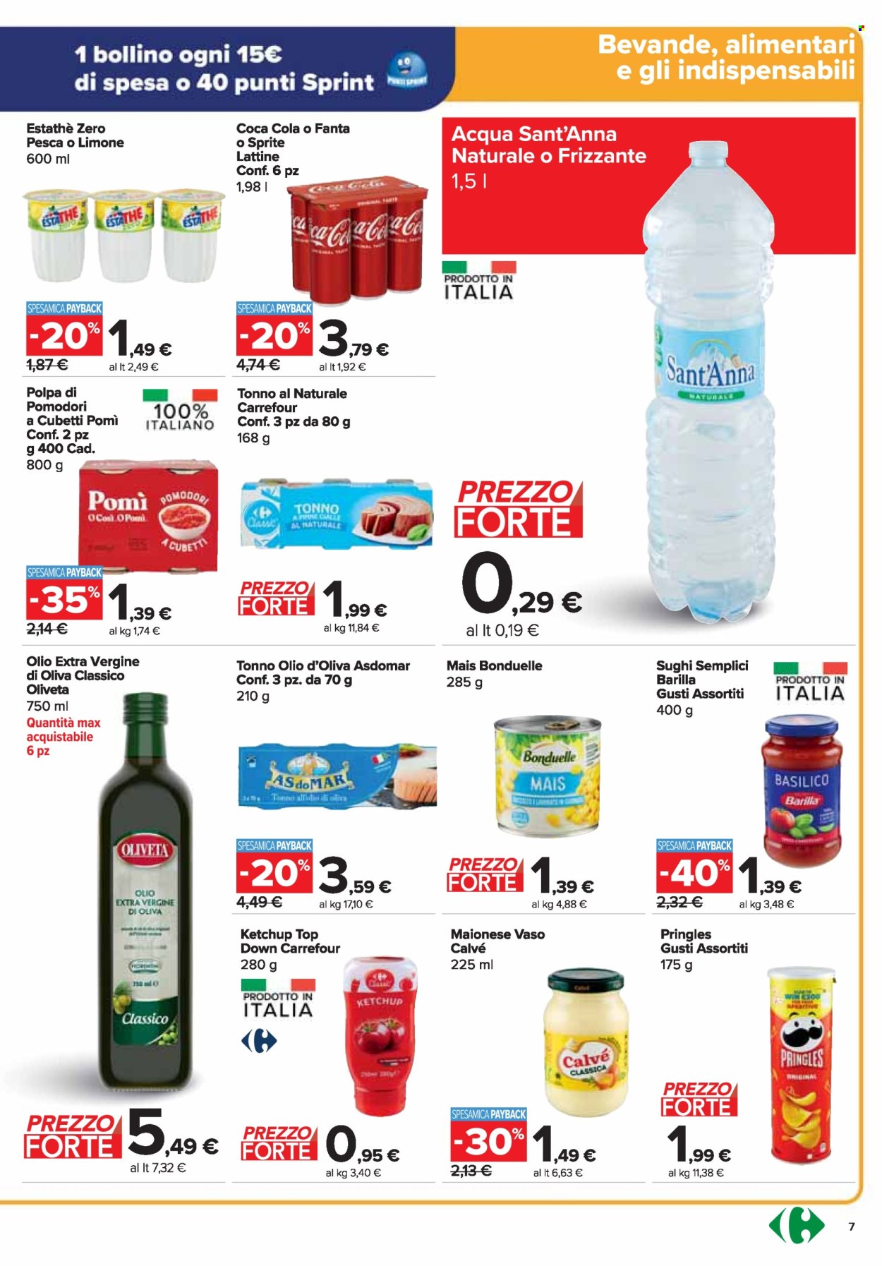 Volantino Carrefour - 19/9/2024 - 1/10/2024. Pagina 7