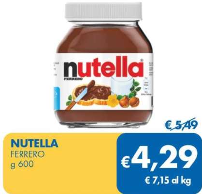 FERRERO NUTELLA 600 g