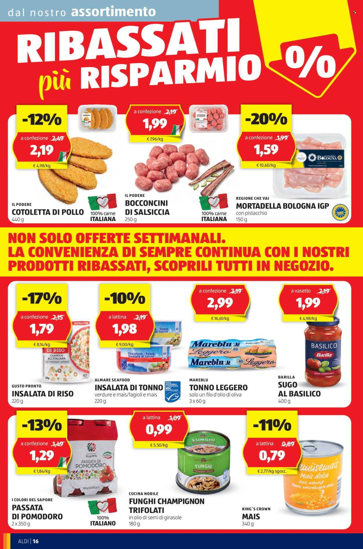 Volantino Aldi - 23/9/2024 - 29/9/2024. Pagina 16