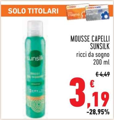 MOUSSE CAPELLI SUNSILK