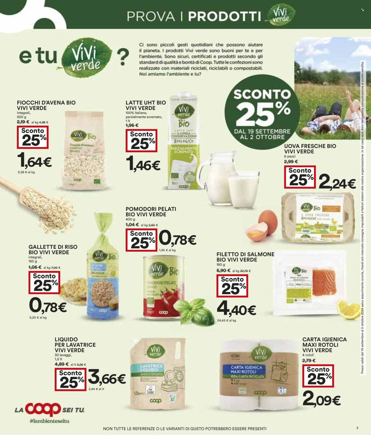 Volantino Coop - 19/9/2024 - 2/10/2024. Pagina 3