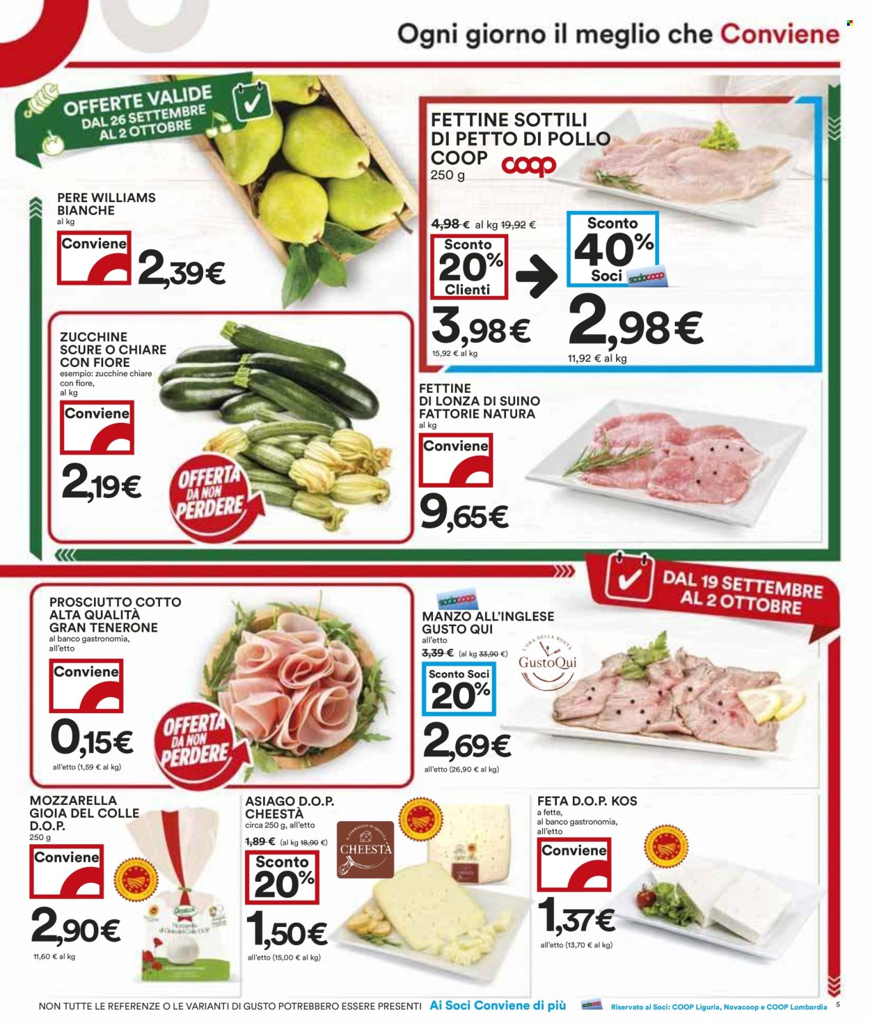 Volantino Coop - 19/9/2024 - 2/10/2024. Pagina 5