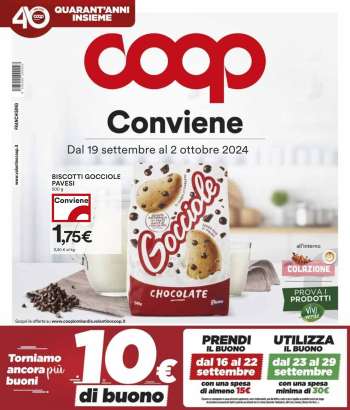 Volantino Coop - 19/9/2024 - 2/10/2024.