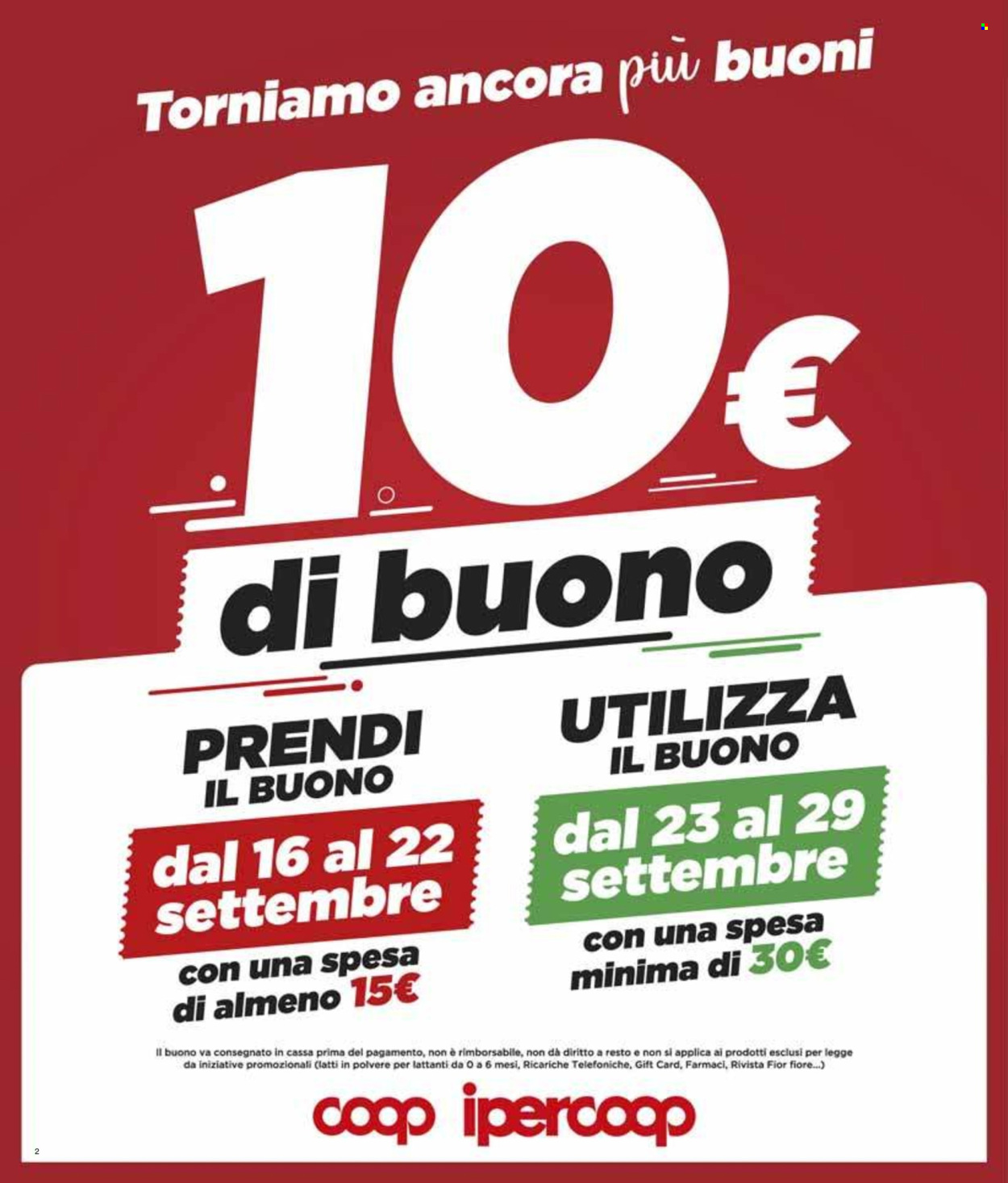 Volantino Coop - 19/9/2024 - 2/10/2024. Pagina 2