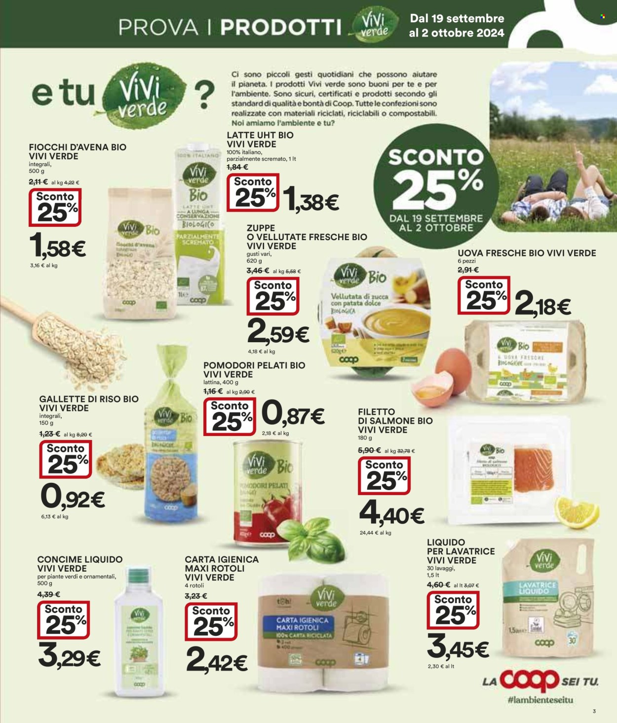 Volantino Coop - 19/9/2024 - 2/10/2024. Pagina 3