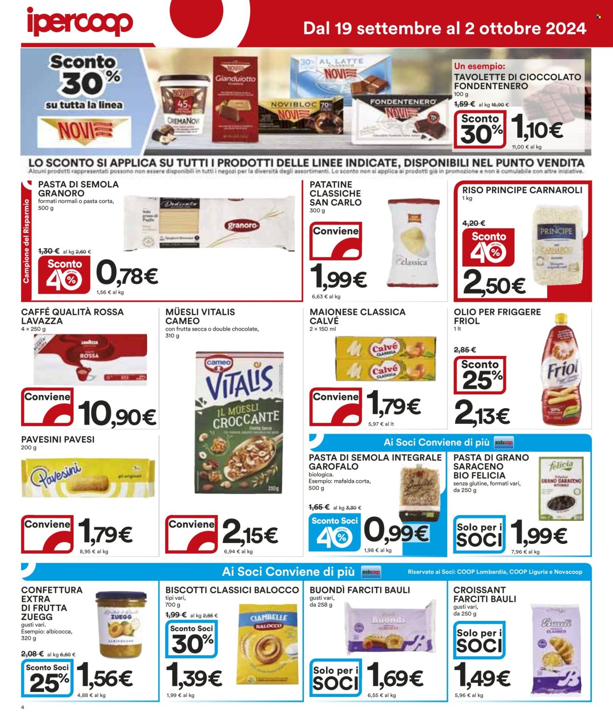 Volantino Coop - 19/9/2024 - 2/10/2024. Pagina 4