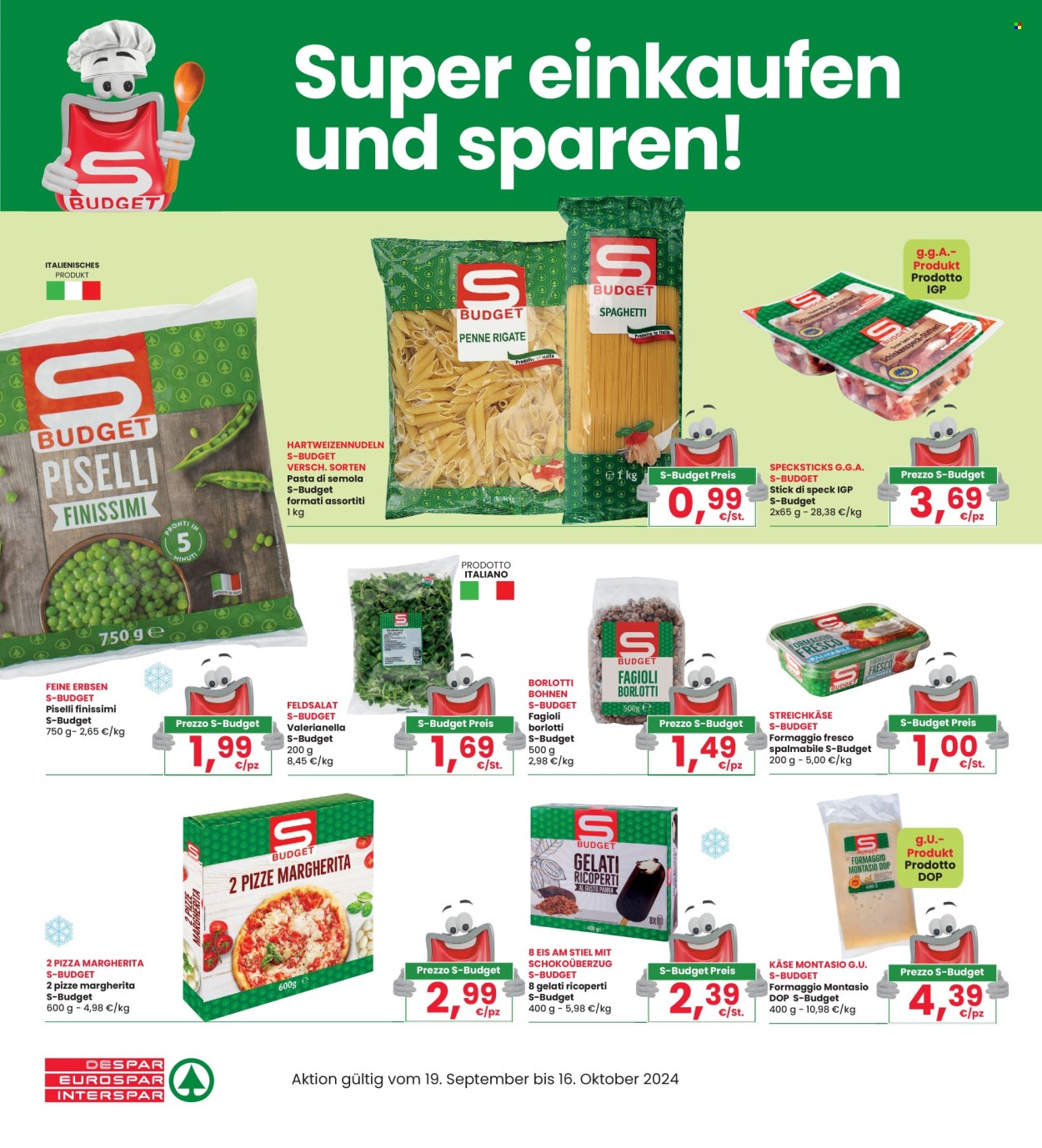 Volantino Eurospar - 19/9/2024 - 16/10/2024. Pagina 2