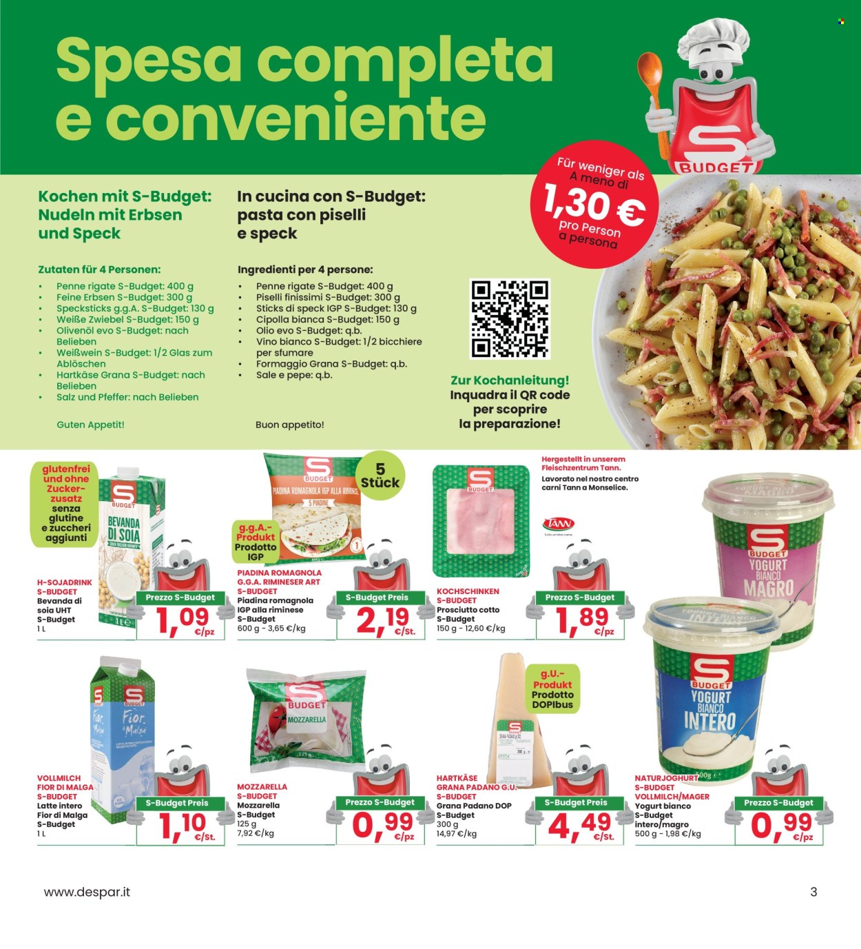 Volantino Eurospar - 19/9/2024 - 16/10/2024. Pagina 3