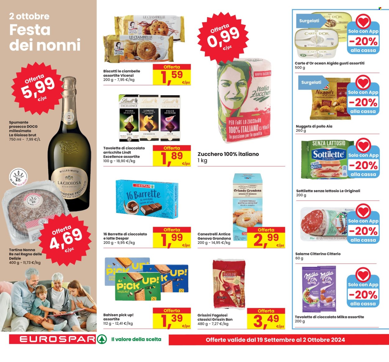 Volantino Eurospar - 19/9/2024 - 2/10/2024. Pagina 18