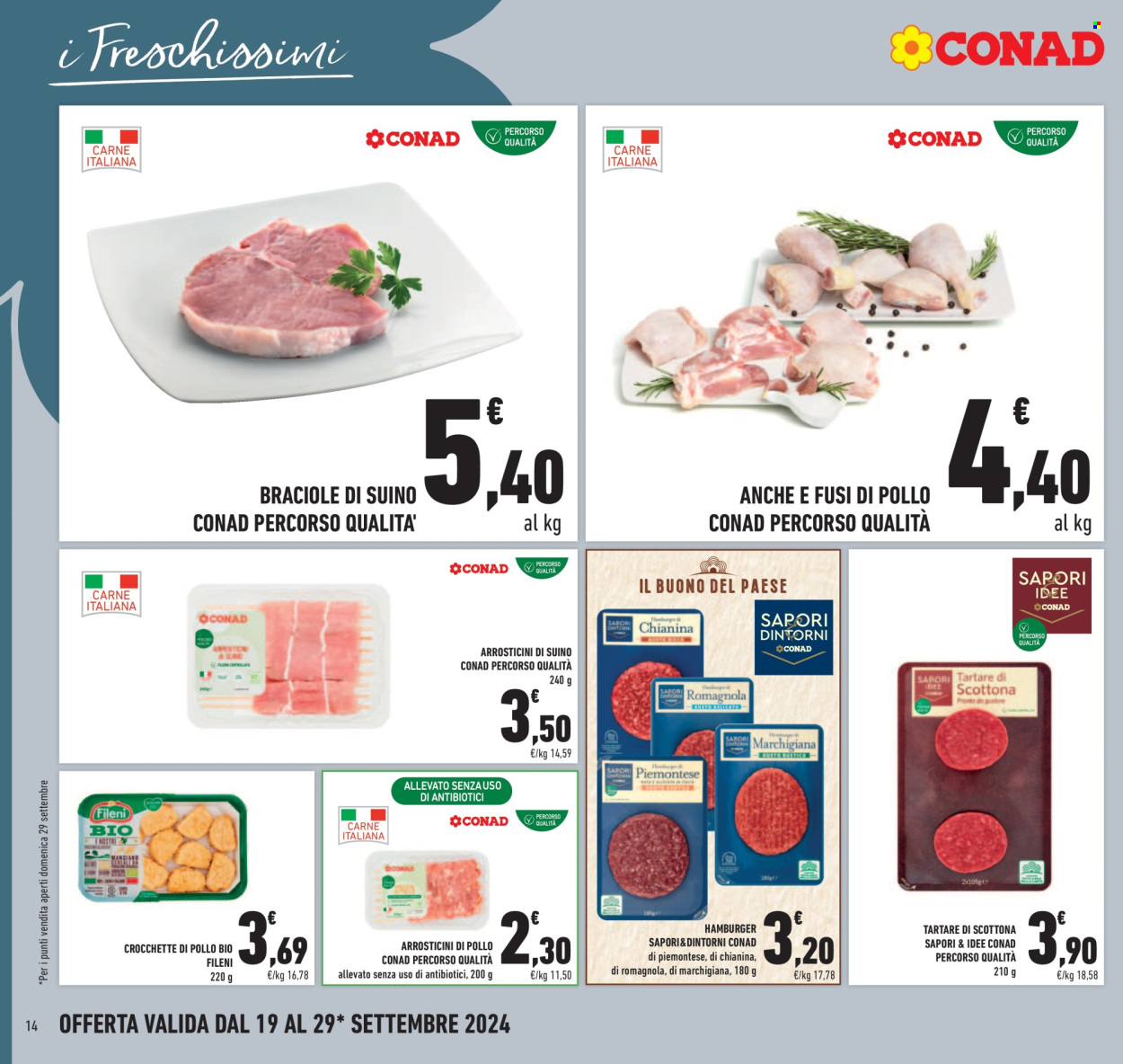 Volantino Conad - 19/9/2024 - 29/9/2024. Pagina 14