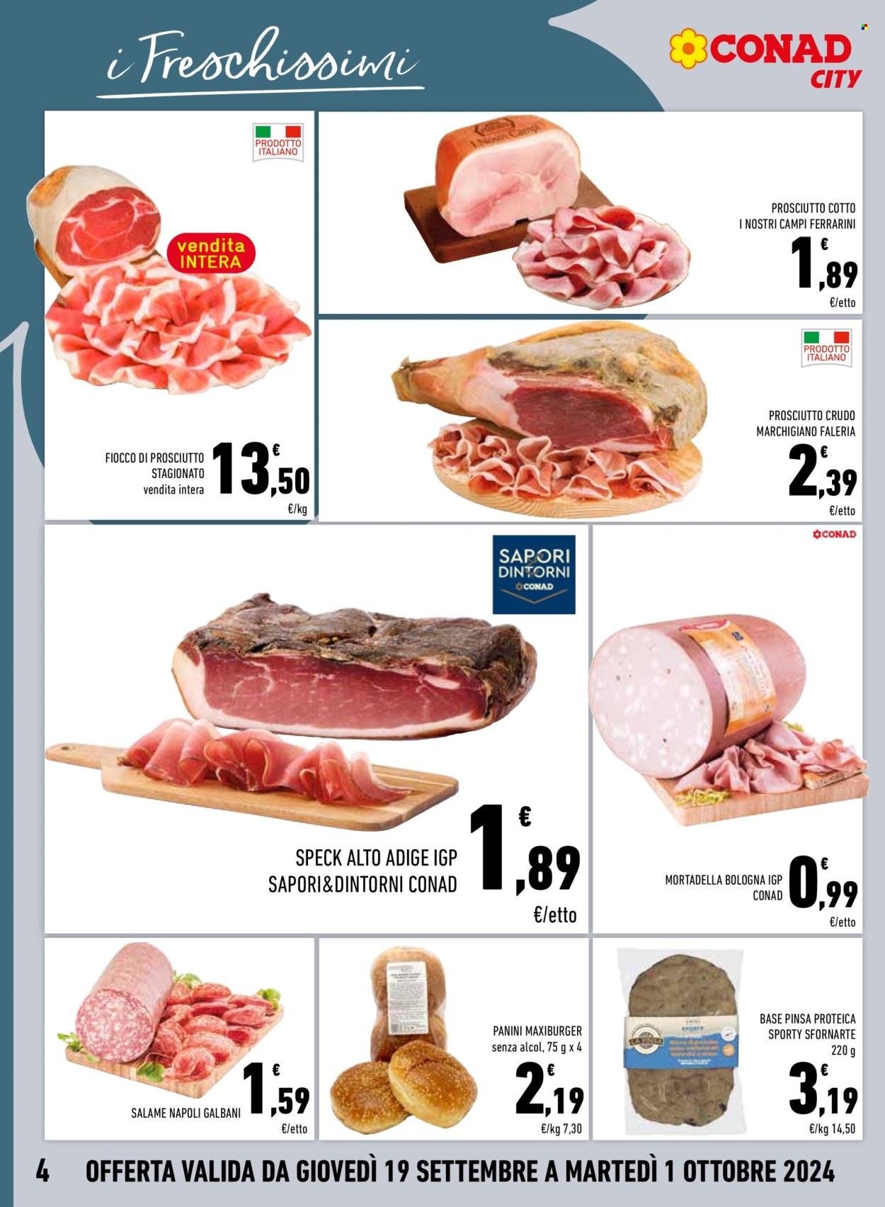 Volantino Conad - 19/9/2024 - 1/10/2024. Pagina 4