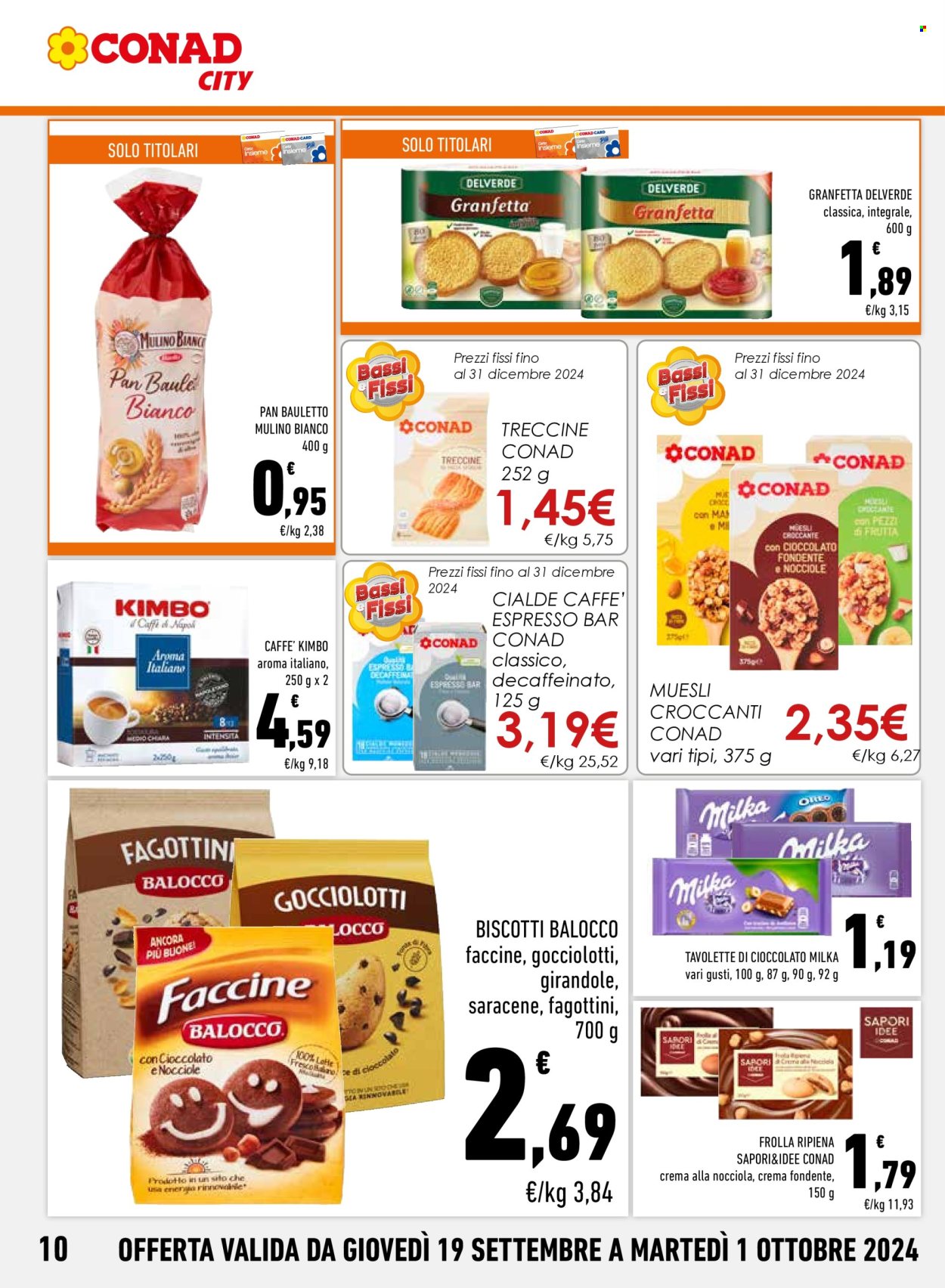 Volantino Conad - 19/9/2024 - 1/10/2024. Pagina 10